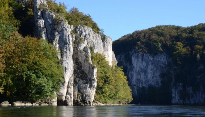 Die Felsen des Donaudurchbruchs