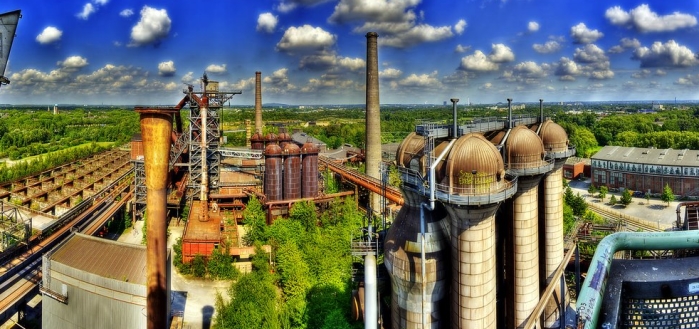 Blick über den Industriepark