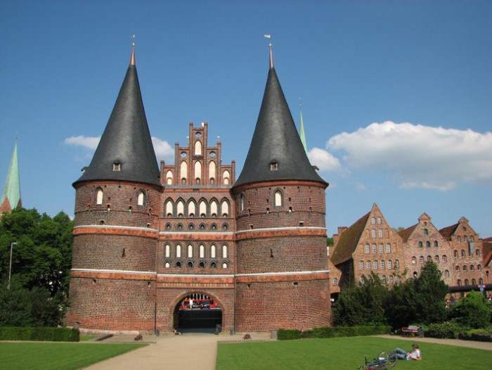 Das Lübecker Holstentor