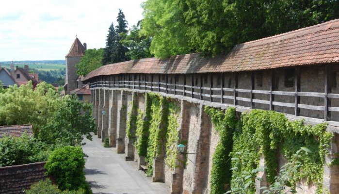 Stadtmauer von Rothenburg ob der Tauber